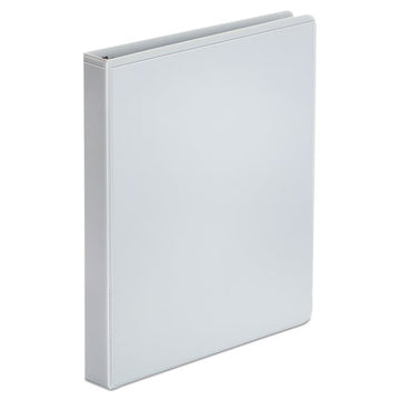 Universal® Economy Round Ring View Binder, 3 Rings, 1" Capacity, 11 X 8.5, White freeshipping - TVN Wholesale